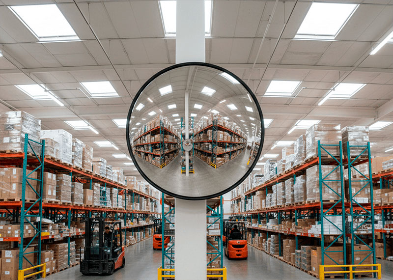 Espejo Convexo de Acrílico